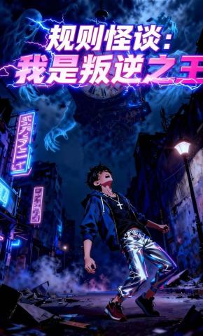 短剧《规则怪谈：我是叛逆之王》海报