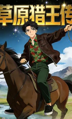 短剧《草原猎王传》海报