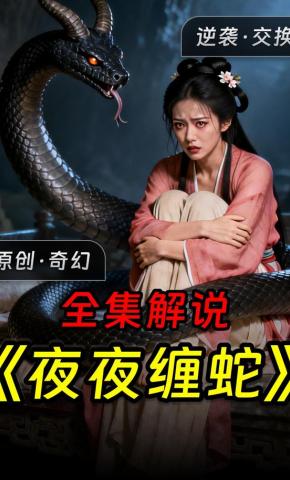 短剧《夜夜缠蛇》海报