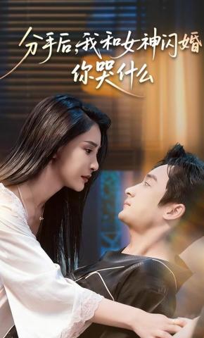 短剧《分手后，我和女神闪婚你哭什么》海报