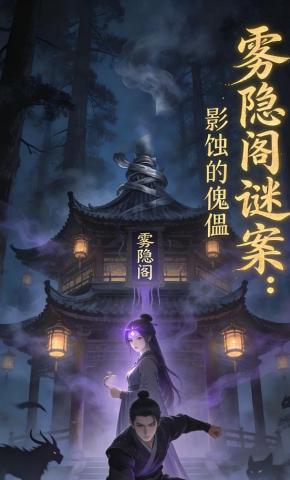 短剧《雾隐阁谜案：影蚀的傀儡》海报