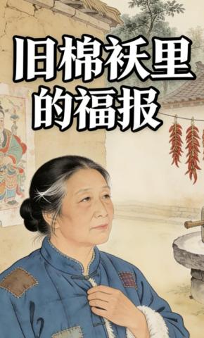 短剧《旧棉袄里的福报》海报