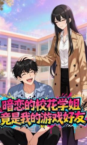短剧《暗恋的校花学姐竟是我的游戏好友》海报