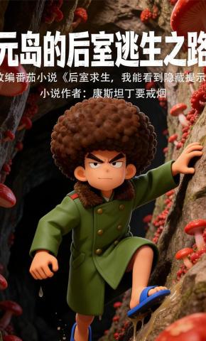 短剧《元岛的后室逃生之路》海报