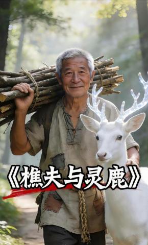 短剧樵夫与灵鹿海报