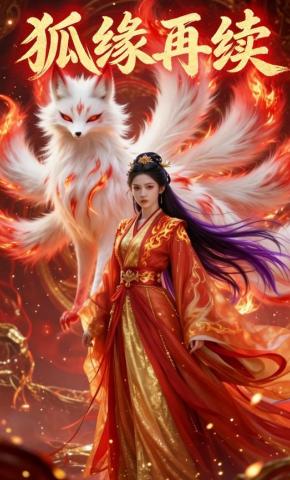 短剧《狐缘再续》海报
