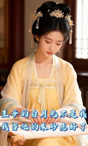 短剧《王爷的白月光不是我，我当他的朱砂痣好了》海报