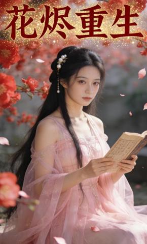 短剧《花烬重生》海报