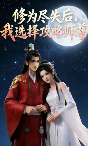 短剧《修为尽失后，我选择攻略师尊》海报