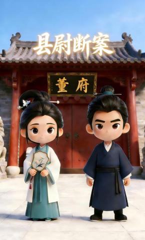 短剧《县尉断案》海报