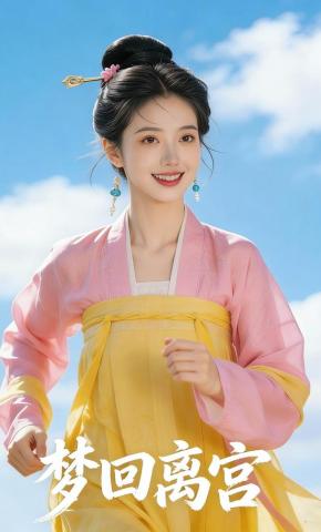 短剧《梦回离宫》海报