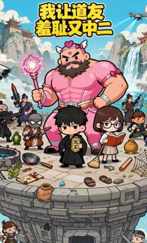 短剧《我让道友羞耻又中二》海报