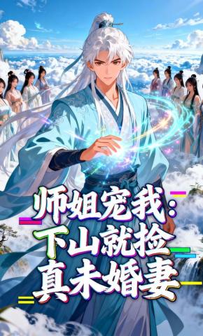短剧《师姐宠我：下山就捡真未婚妻》海报