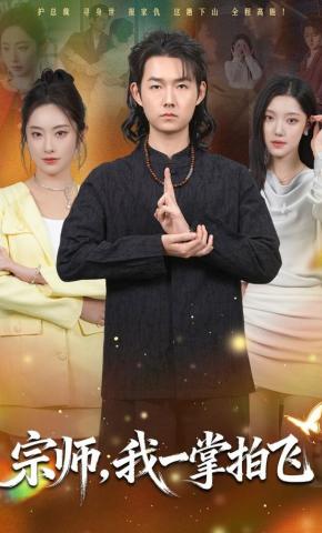 短剧《宗师，我一掌拍飞》海报