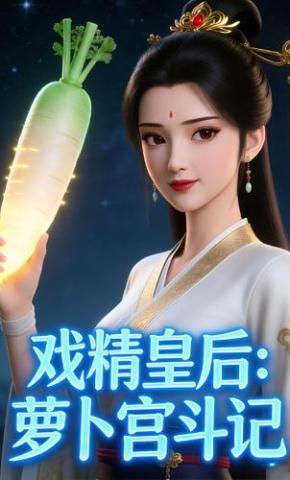 短剧《戏精皇后：萝卜宫斗记》海报