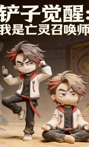 短剧《铲子觉醒：我是亡灵召唤师》海报
