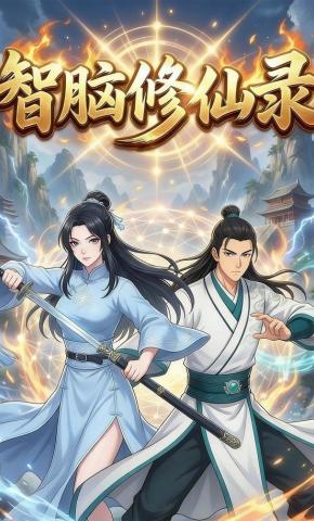 短剧《智脑修仙录》海报