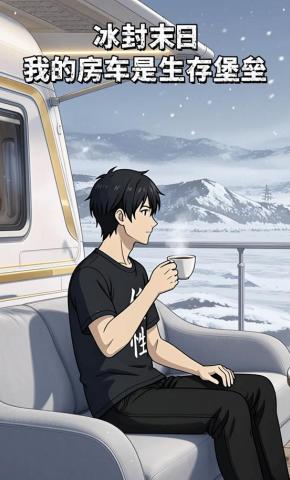 短剧《冰封末日：我的房车是生存堡垒》海报