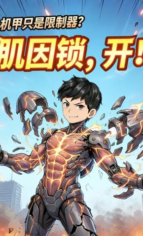 短剧《机甲只是限制器？肌因锁，开！》海报