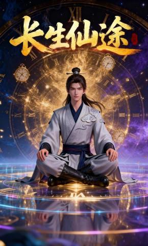 短剧《长生仙途》海报
