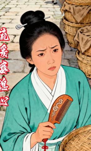 短剧《梳暖婆媳心》海报