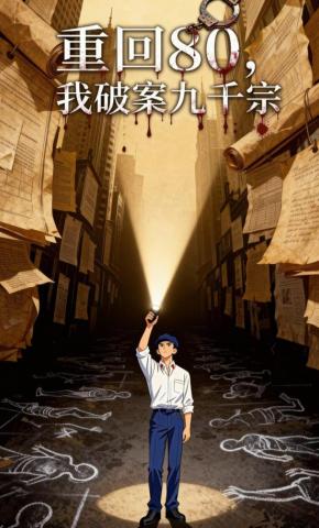 短剧《重回80，我破案九千宗》海报
