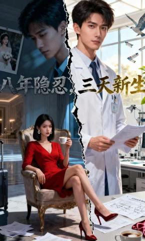 短剧《八年隐忍，三天新生》海报