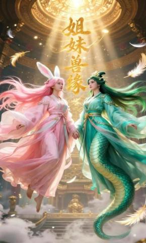 短剧《姐妹兽缘》海报