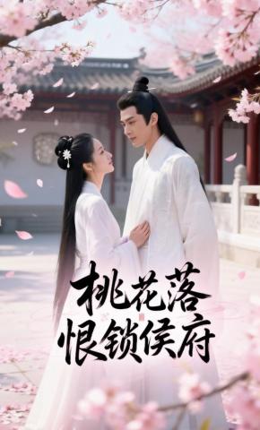 短剧《桃花落：恨锁侯府》海报