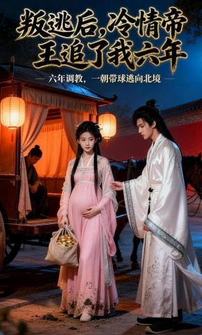 短剧《叛逃后，冷情帝王追了我六年》海报