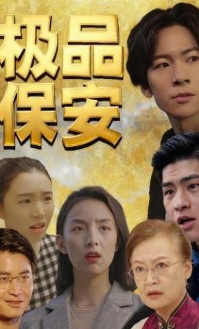 短剧极品保安海报