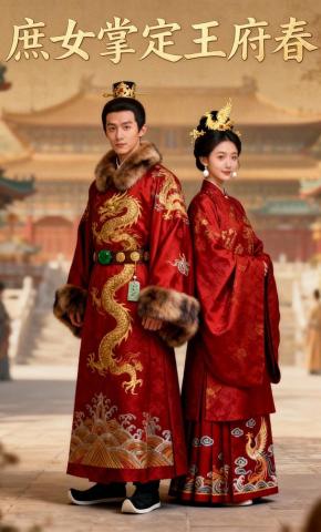 短剧《庶女掌定王府春》海报