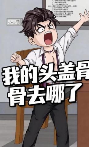 短剧《我的头盖骨去哪了》海报