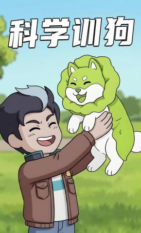短剧《科学训狗》海报