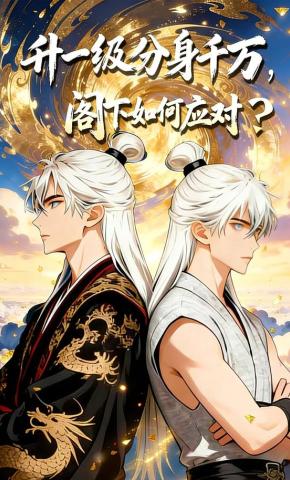 短剧《升一级分身千万，阁下如何应对？》海报