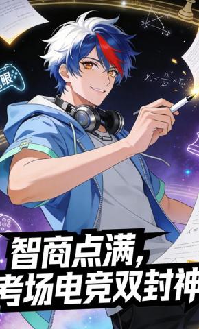 短剧《智商点满，考场电竞双封神》海报