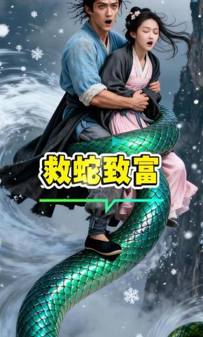 短剧《救蛇致富》海报