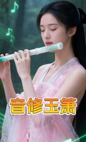 短剧《音修玉箫》海报