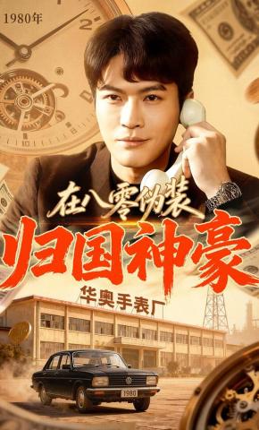 短剧《在八零伪装归国神豪》海报