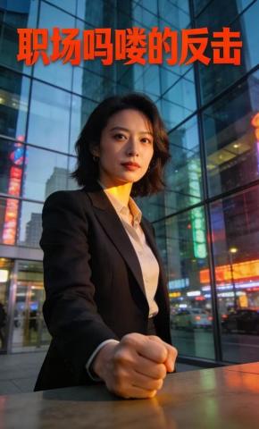 短剧《职场吗喽的反击》海报