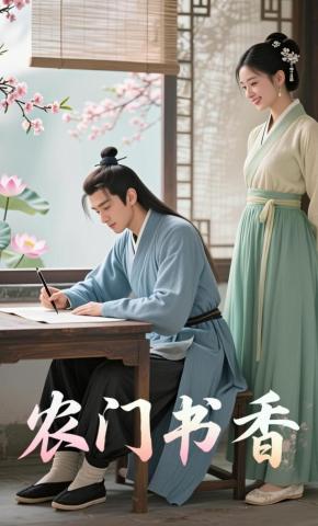 短剧《农门书香》海报