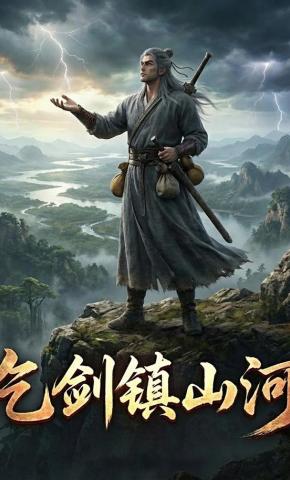 短剧《乞剑镇山河》海报