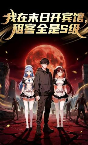 短剧《我在末日开宾馆，租客全是S级》海报