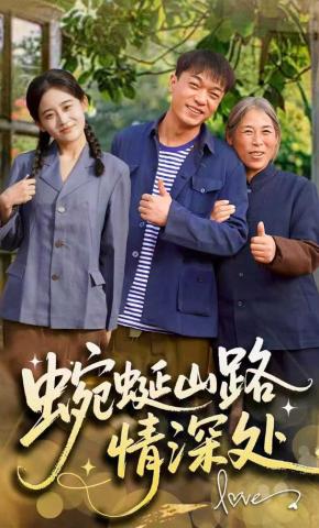 短剧《蜿蜒山路情深处》海报
