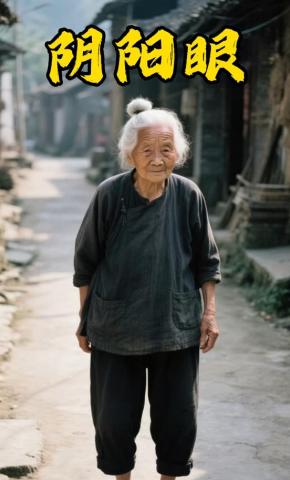 短剧《阴阳眼》海报