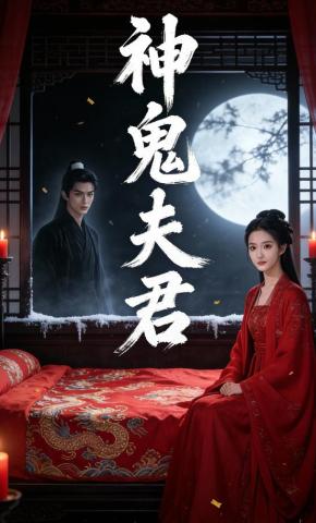 短剧《神鬼夫君》海报