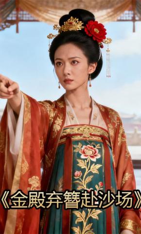 短剧《金殿弃簪赴沙场》海报