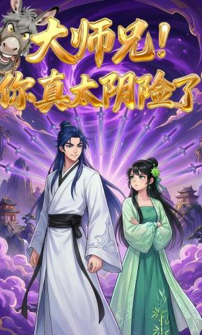 短剧《大师兄！你真太阴险了！》海报