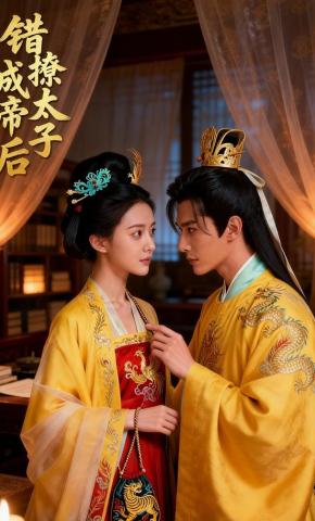 短剧《错撩太子成帝后》海报