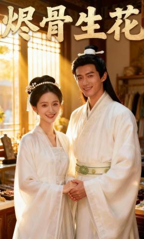 短剧《烬骨生花》海报